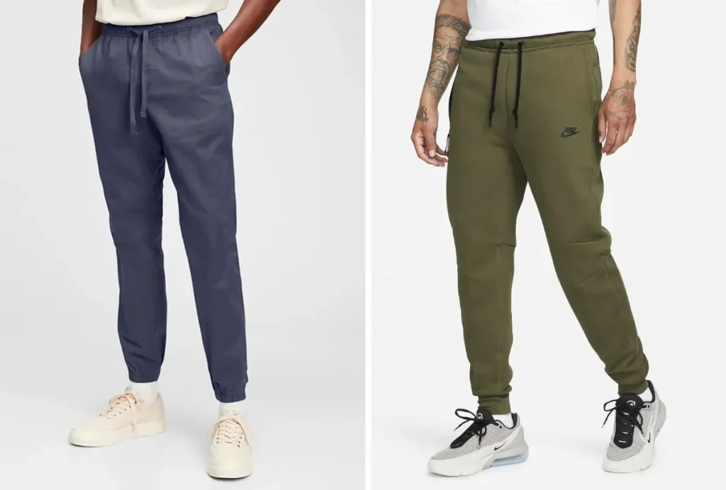 Twill fabric jogger is more popular than the denim jogger