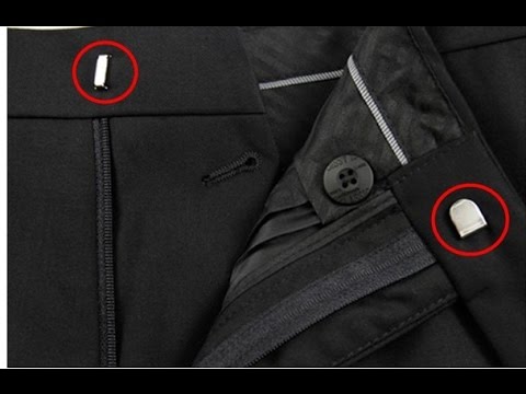 Why do we use hook and eye buttons for kids pants